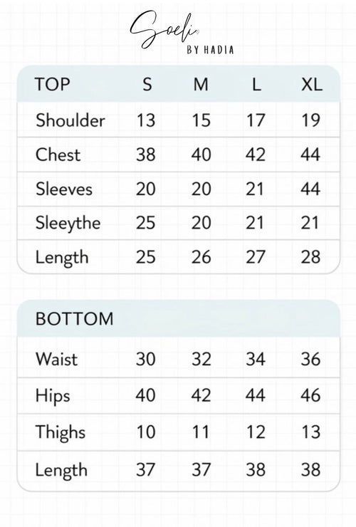 Summer crinkled night suite - Bunny Ease