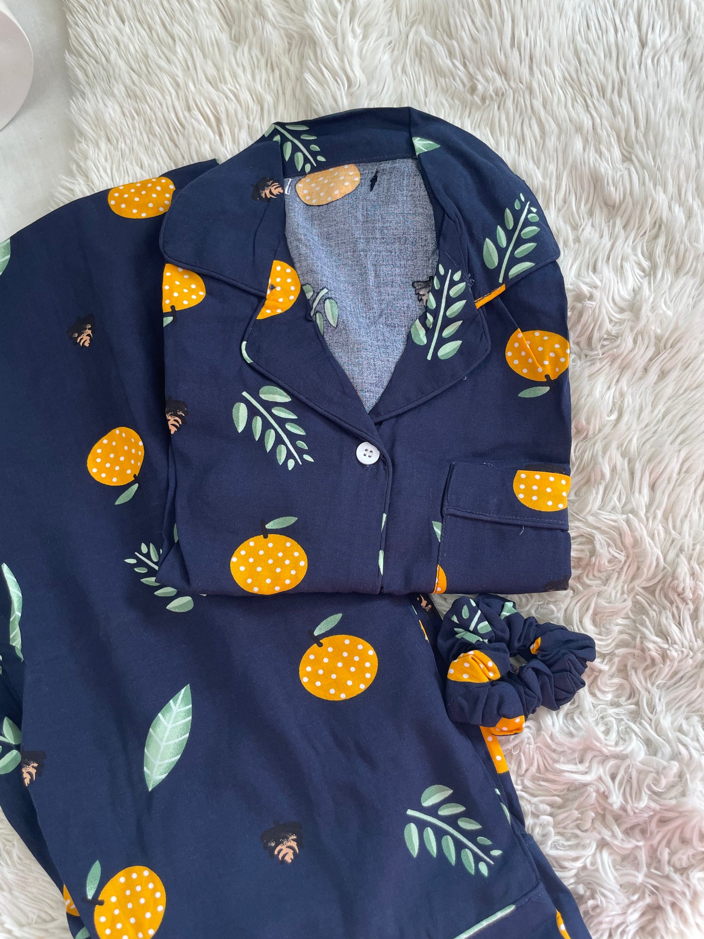 Blue tropical summer night suite