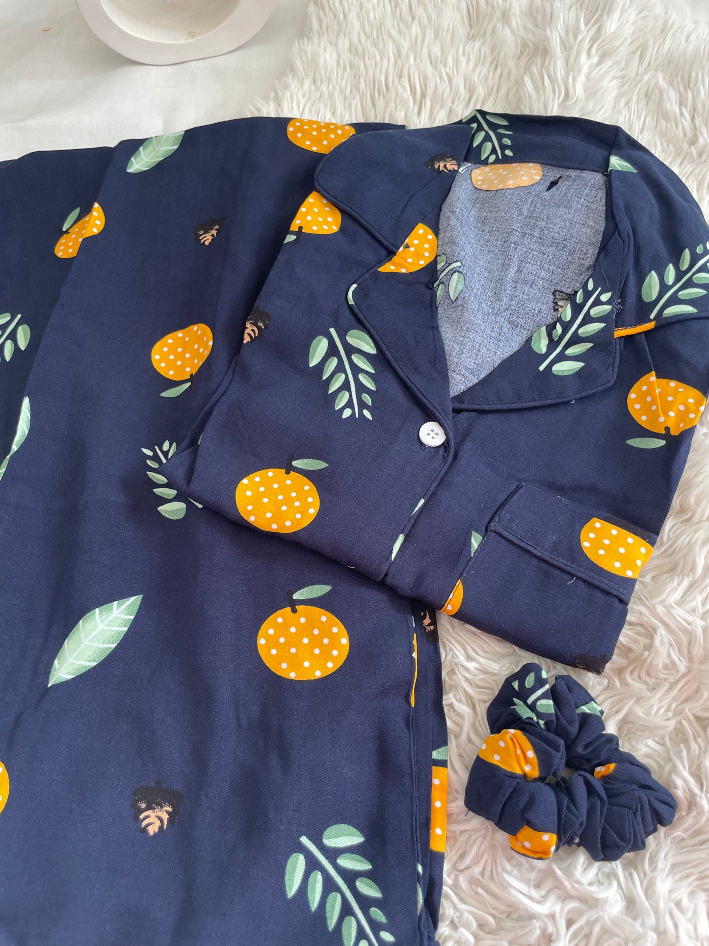 Blue tropical summer night suite
