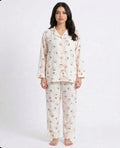 STRAWBERRY PRINTED SUMMER CRINKLE NIGHTSUITE